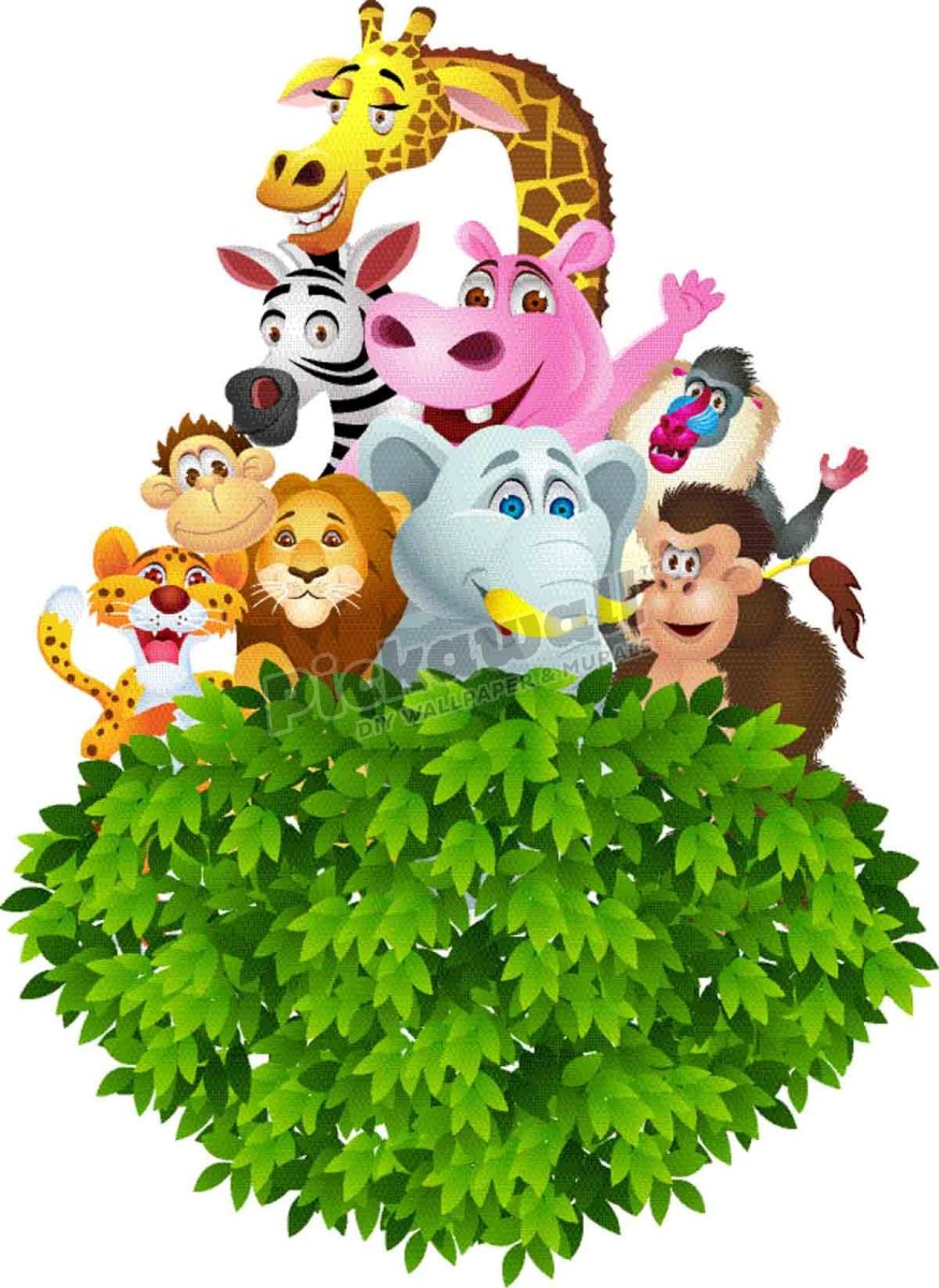 Animal cartoon - Pickawall