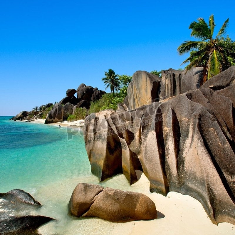 anse source d argent in la digue island seychelles - Pickawall