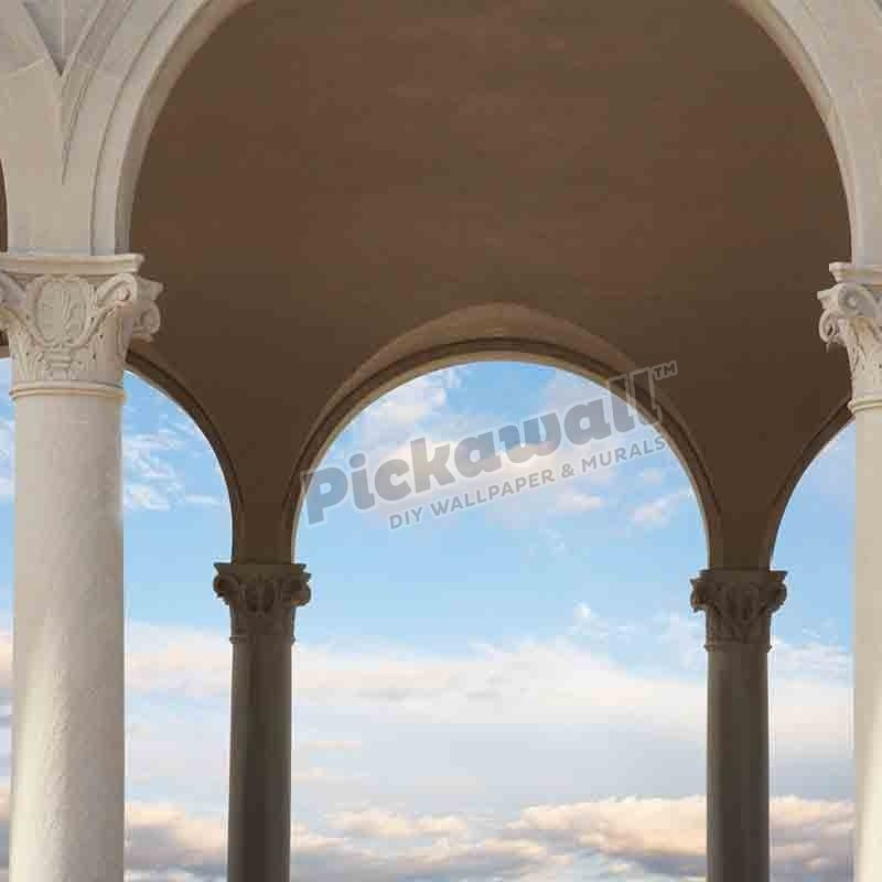 Arches And Cloudy Skies - Pickawall