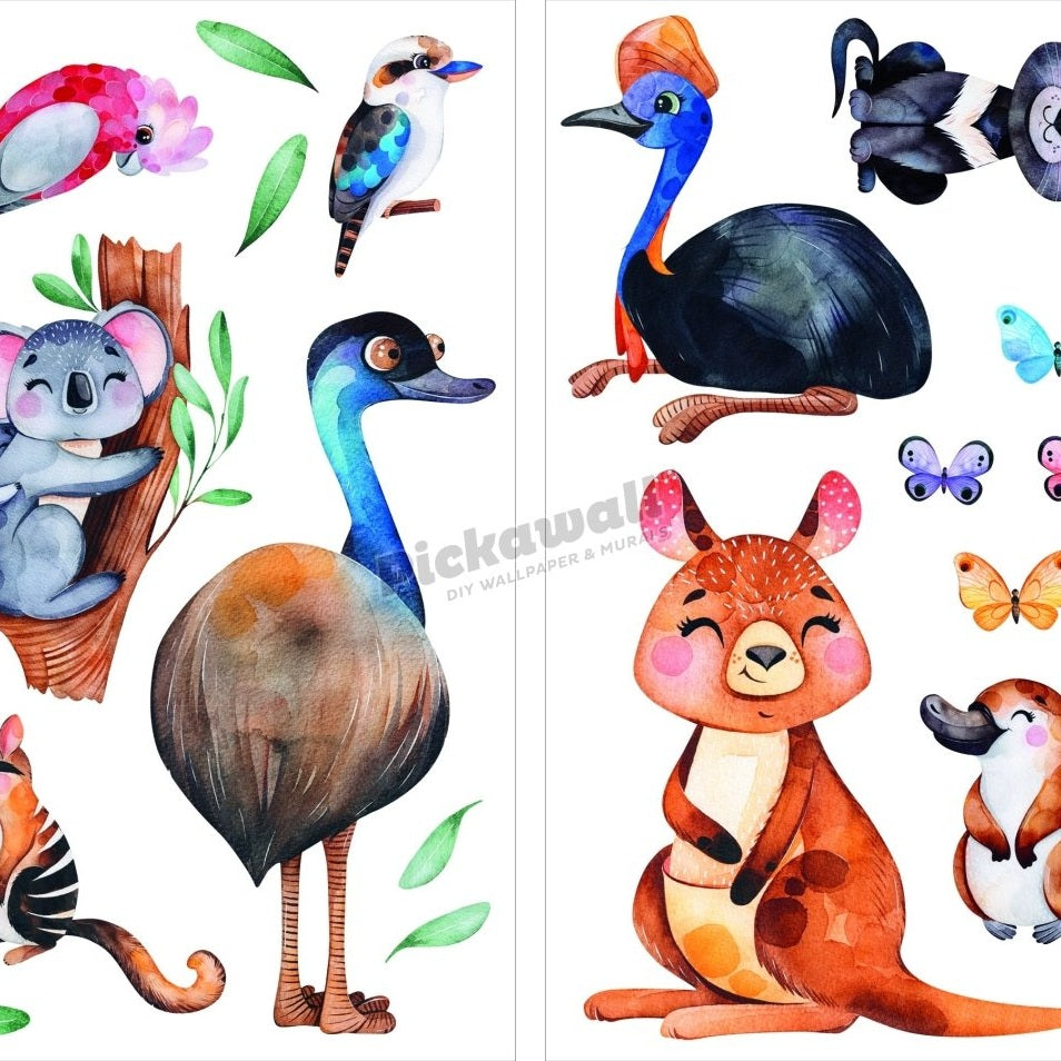 Australiana Decal Set - Pickawall
