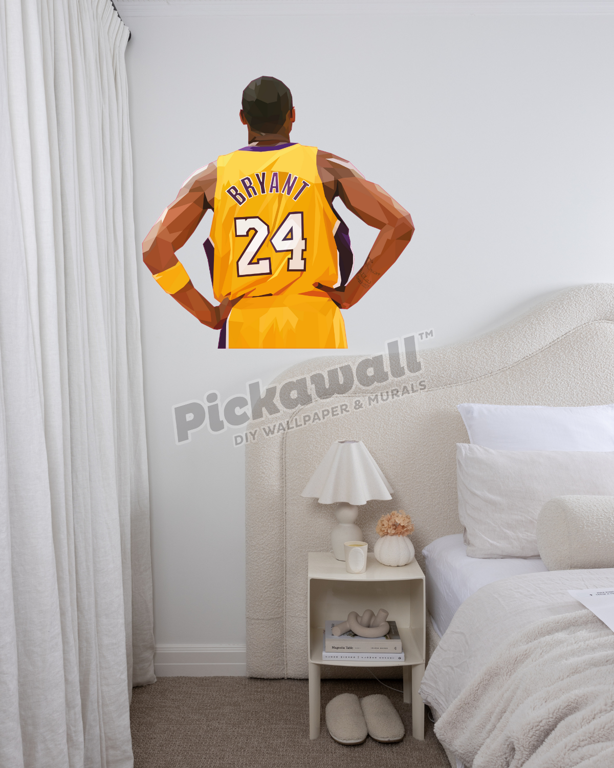 Kobe Bryant NBA Jersey Decal by DG Designs