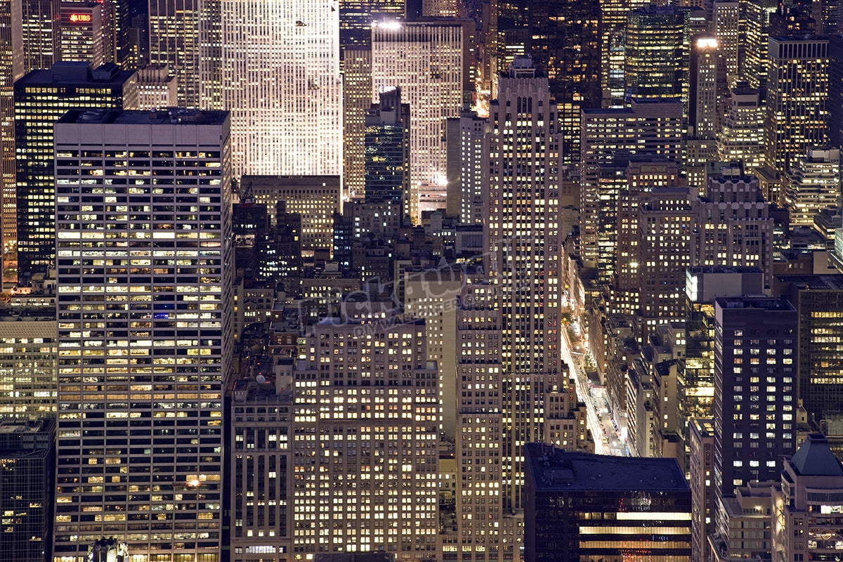Midtown skyscraper abstract