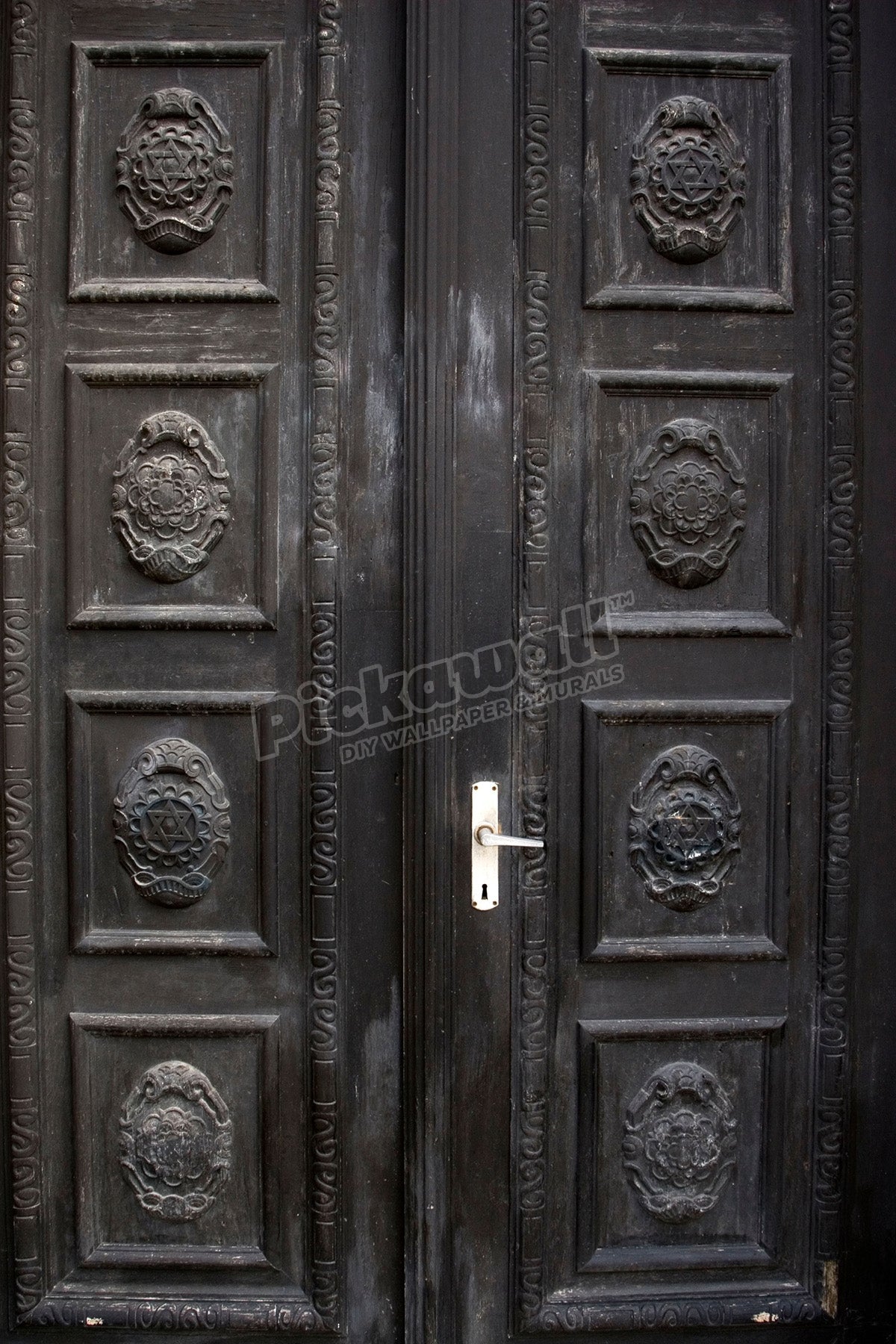 Black Painted Door