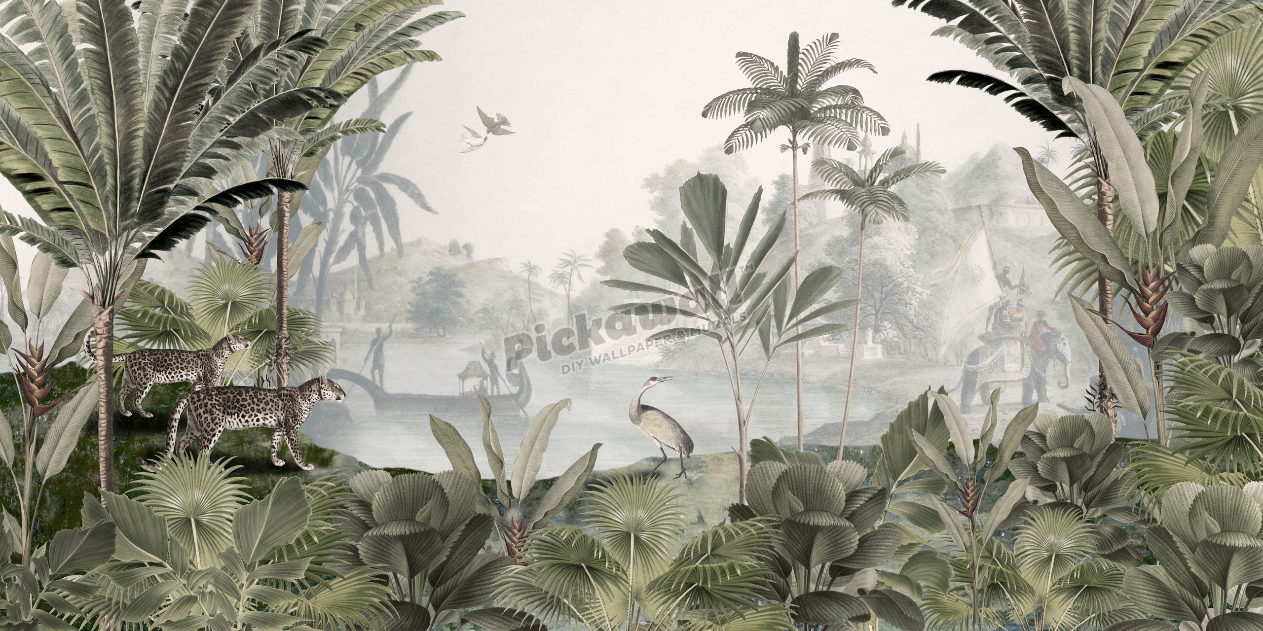 Leopard Landscape by Sir Edward