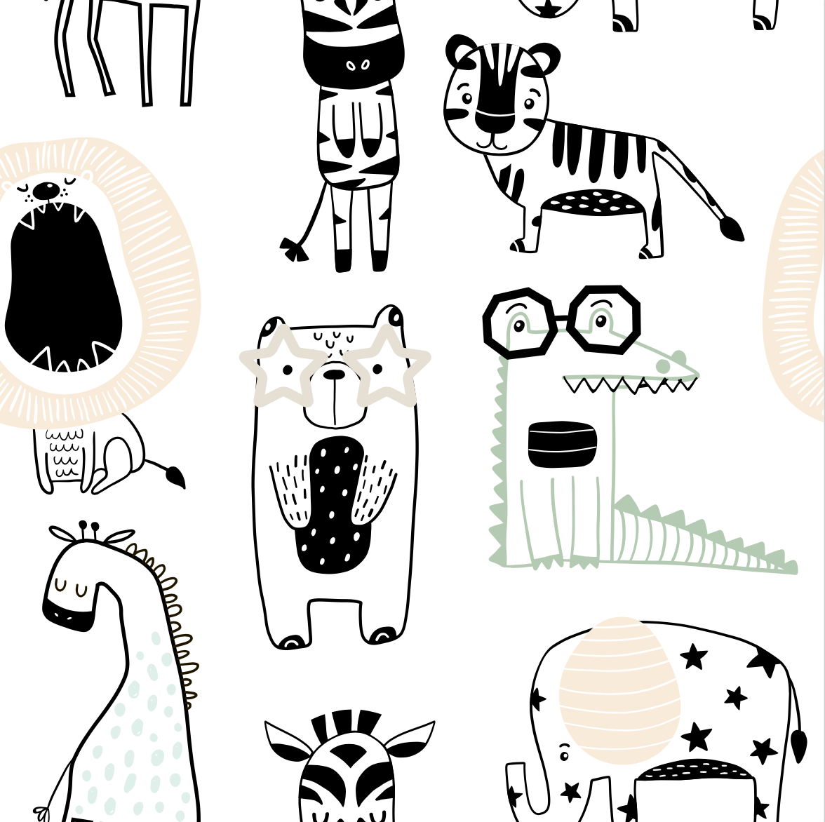Scandi Animal Print