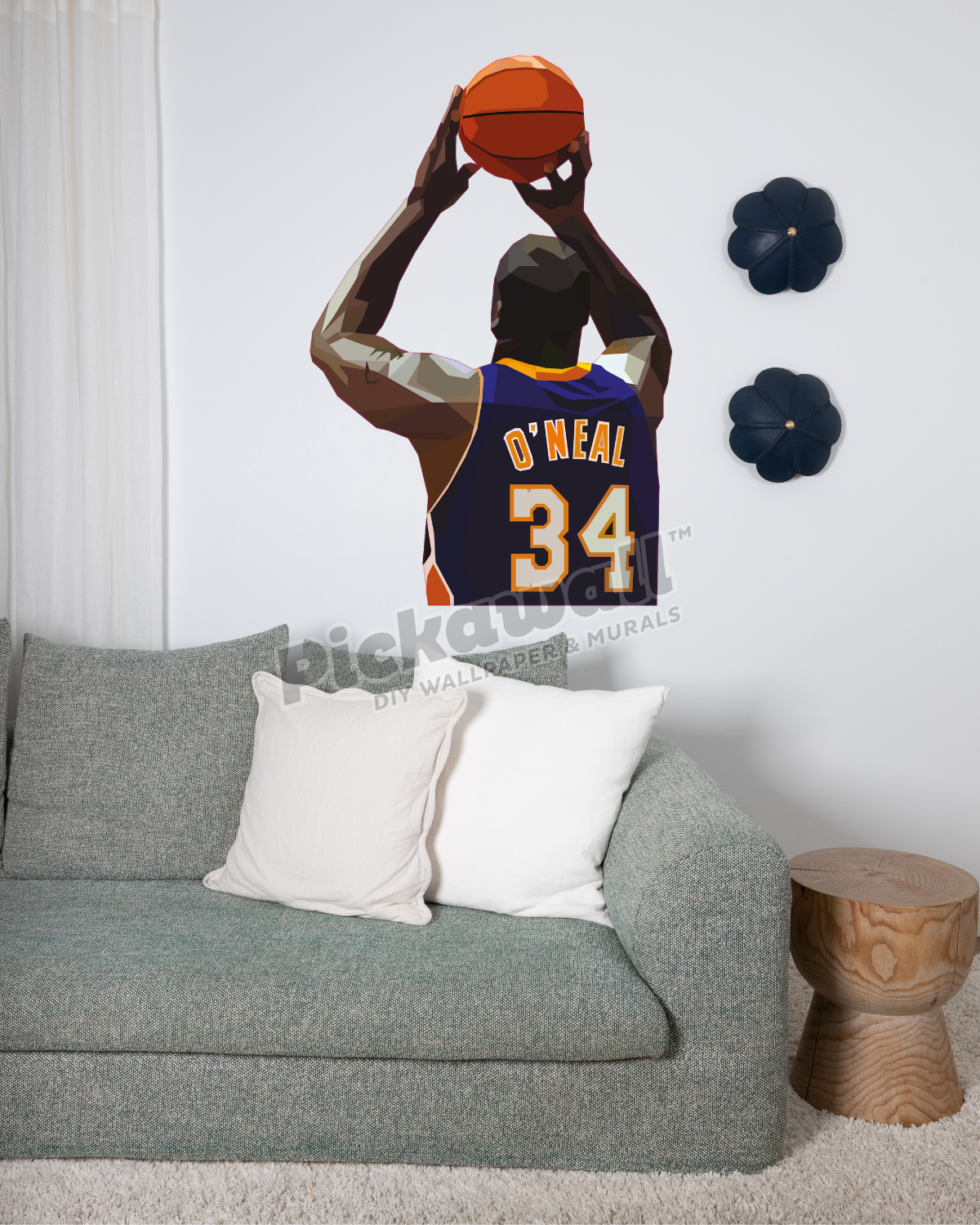 Shaquille O'Neal NBA Jersey Decal by DG Designs
