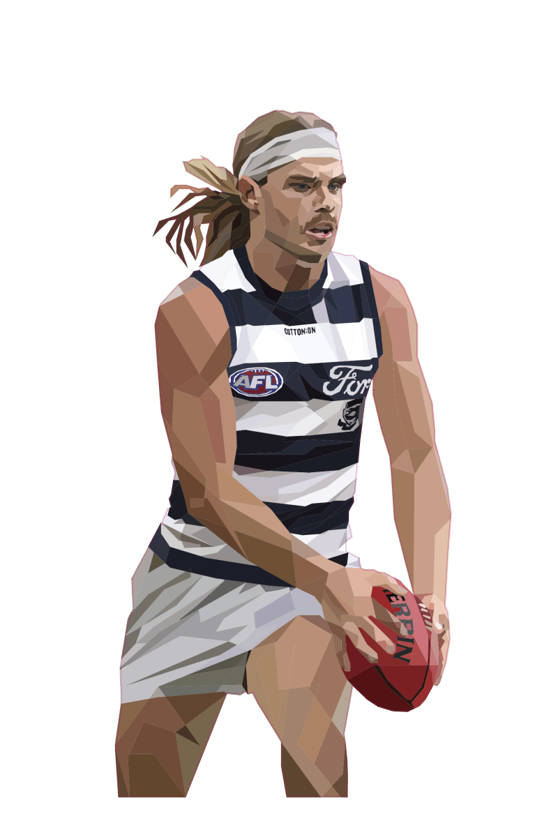 Bailey Smith Geelong Decal by DG Designs X AFL - Pickawall