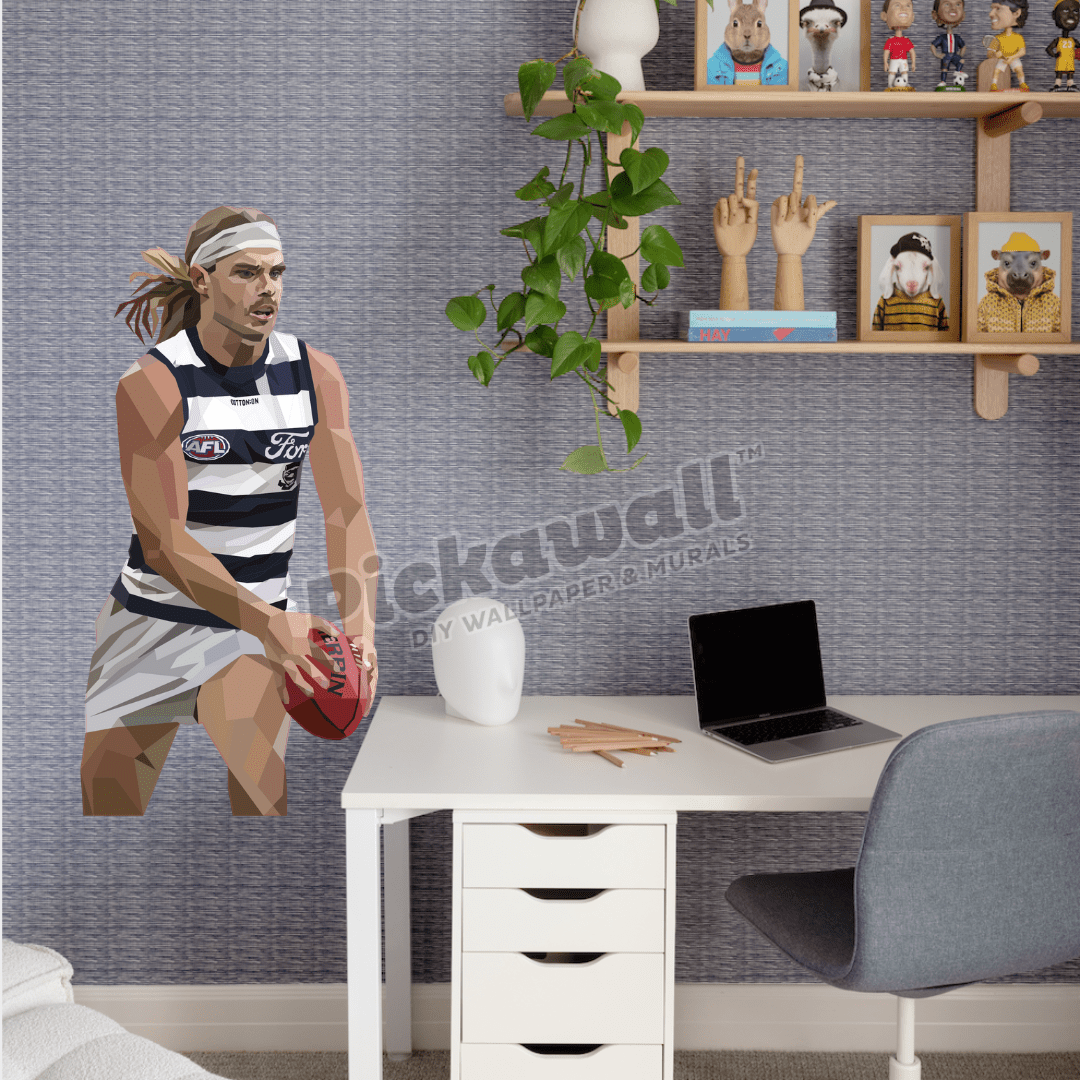 Bailey Smith Geelong Decal by DG Designs X AFL - Pickawall