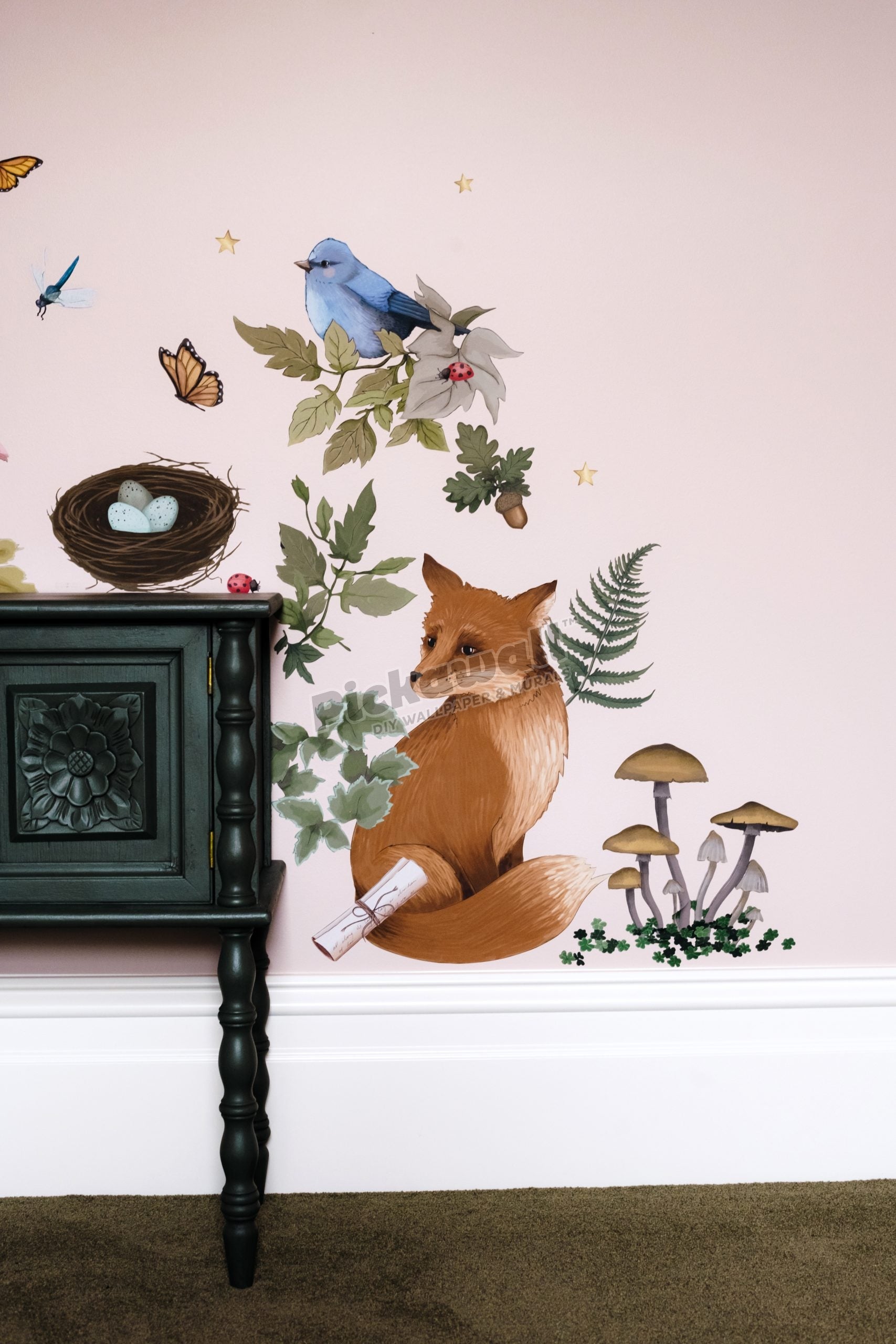 'In the Woods'  Decals by Fleur Harris