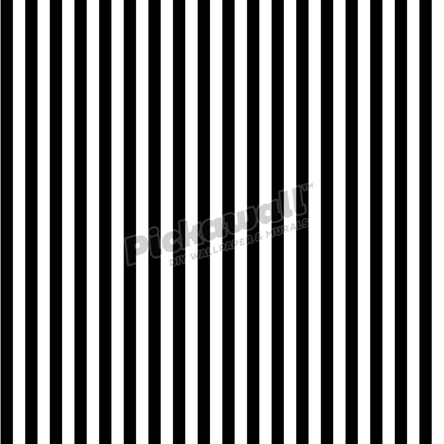 Black & White Stripes - Pickawall