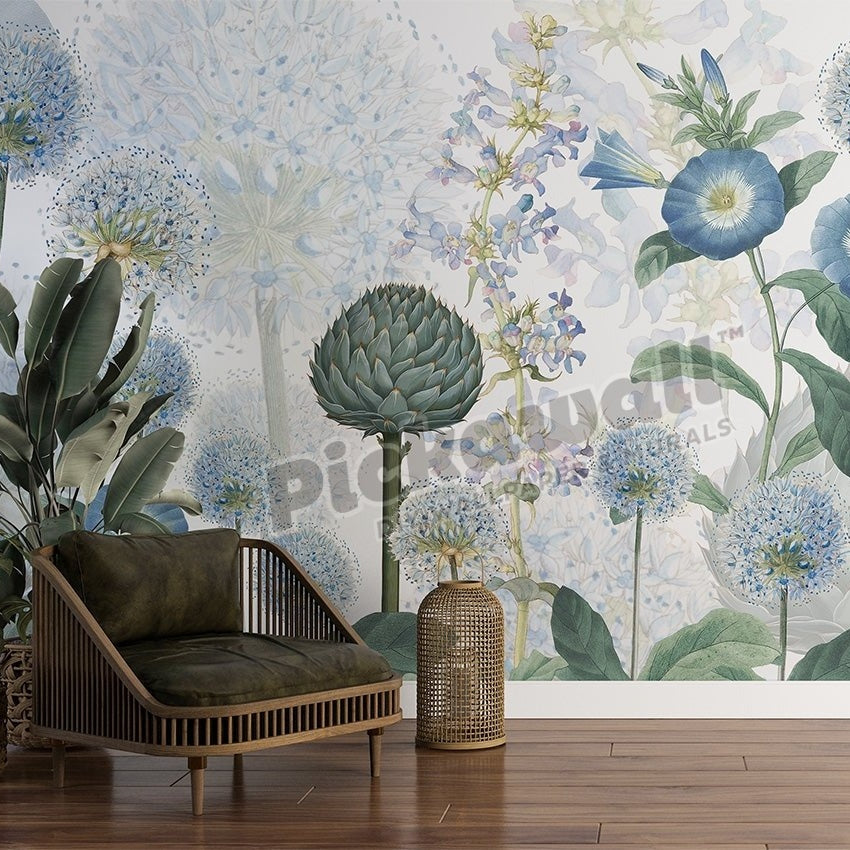Blue Wild Meadow by Sir Edward - Pickawall