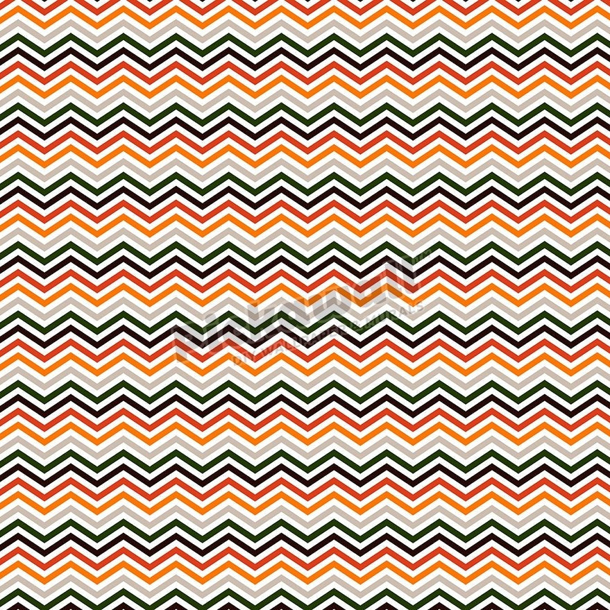Bold multicoloured chevron - Pickawall