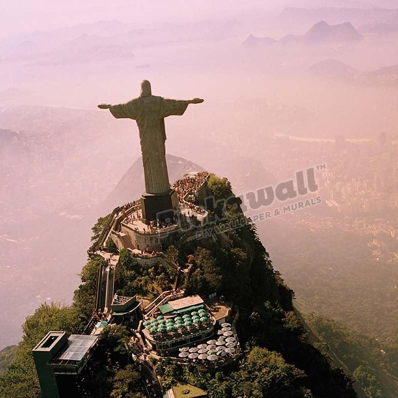 Brazil, Rio de Janeiro, Christ The Redeemer statue - Pickawall