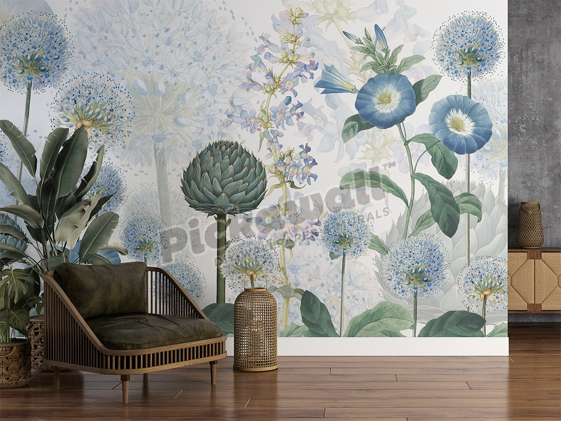 Blue Wild Meadow by Sir Edward