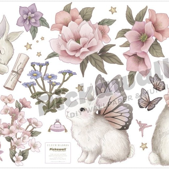 'Castle Gardens' Decals by Fleur Harris - Pickawall