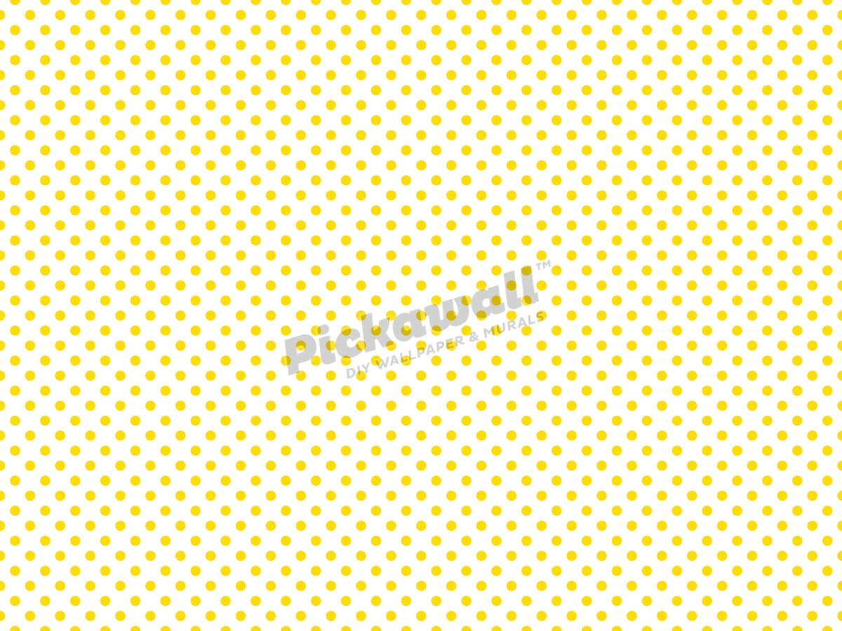 Yellow sunshine polka dot as seen in Sunday Style Magazine