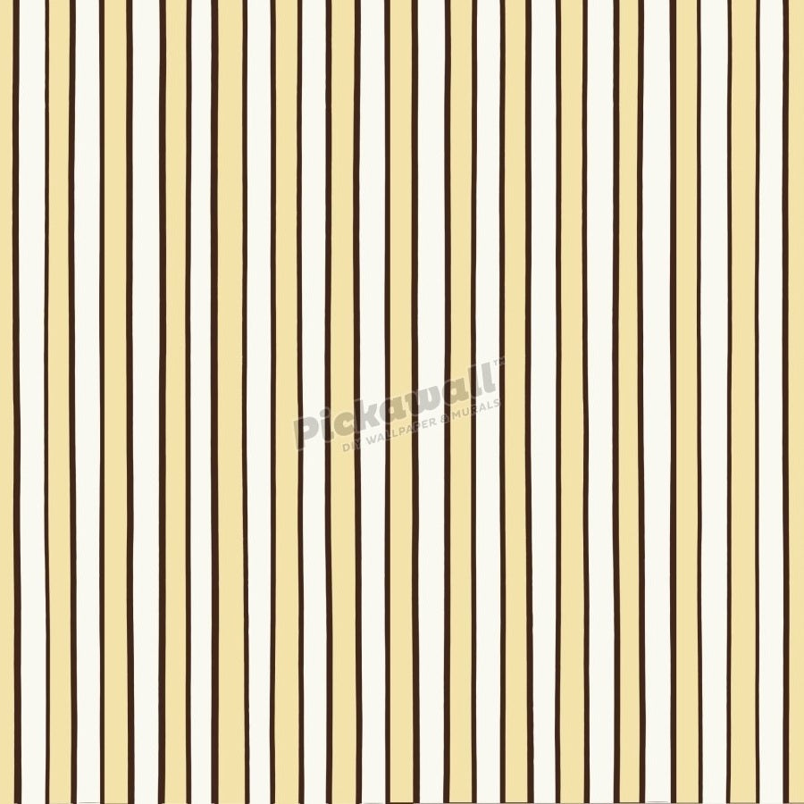 Celia Love Cream Butter Shiraz Stripe - Pickawall