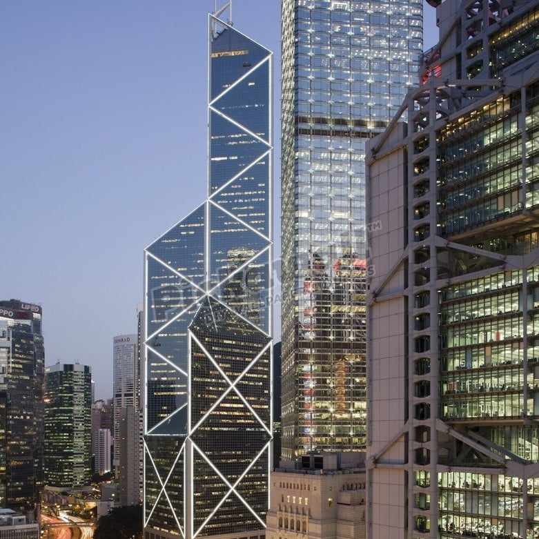 Central skyscrapers, Hong Kong - Pickawall