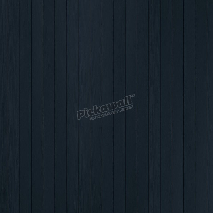 Charcoal Wood Panelling - Pickawall