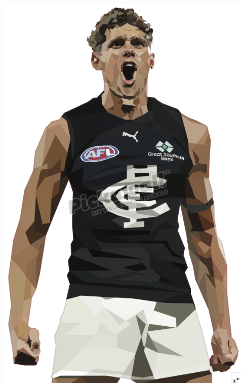 Charlie Curnow Decal by DG Designs X AFL - Pickawall