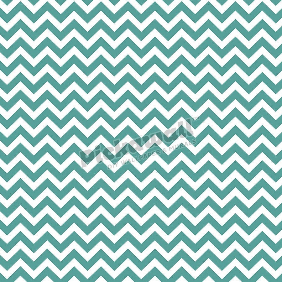 Chevron - Teal - Pickawall