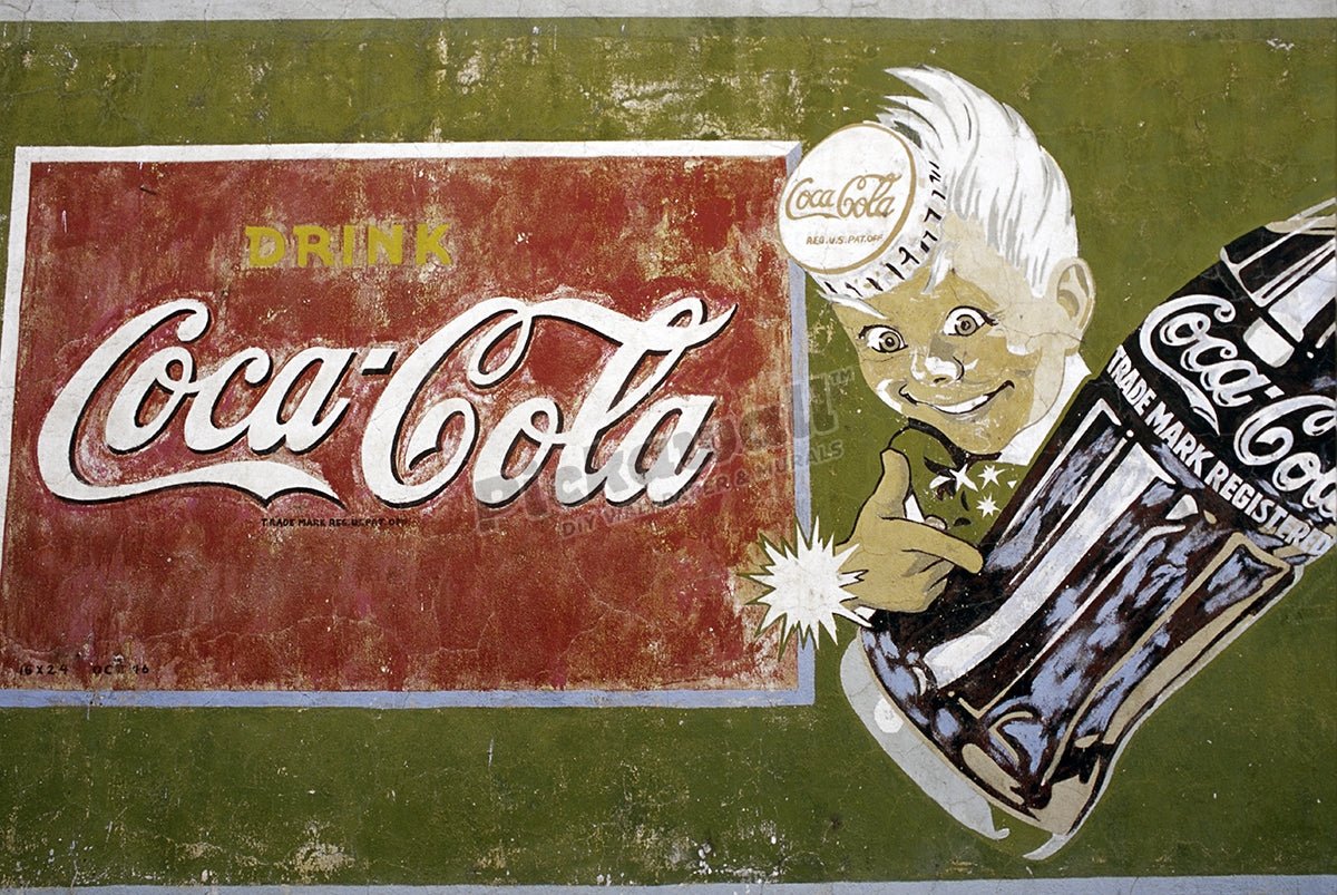 Coca-Cola mural - Pickawall