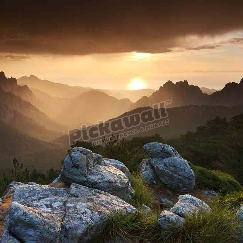 Col de Bavella at dawn - Pickawall