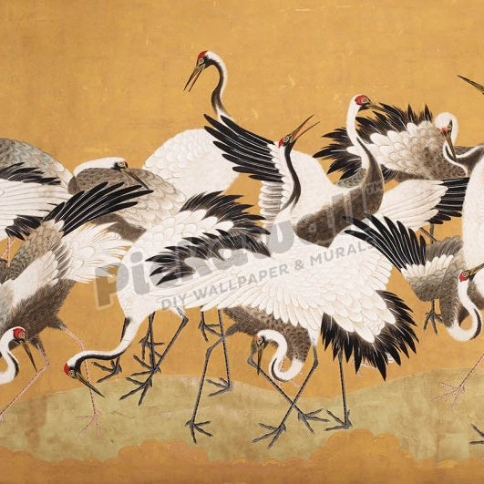 Crane Birds by Sir Edward - Pickawall