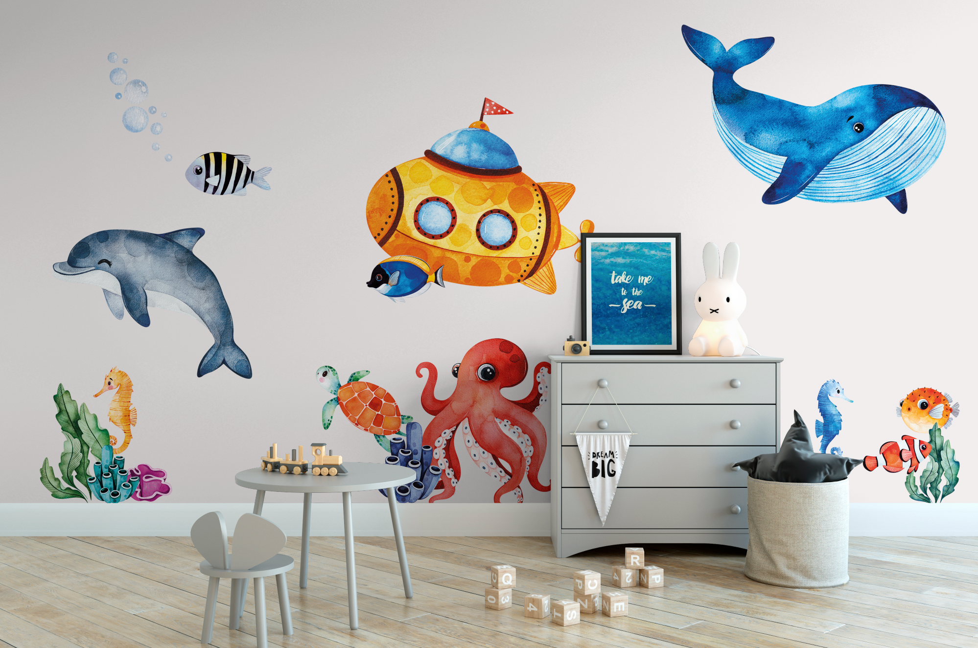 Under the Sea  Decal Set