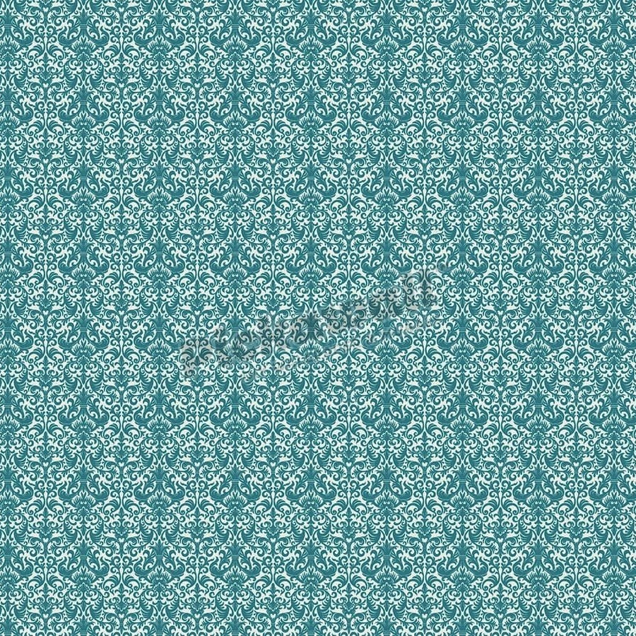 Damask Pattern in Blues - Pickawall