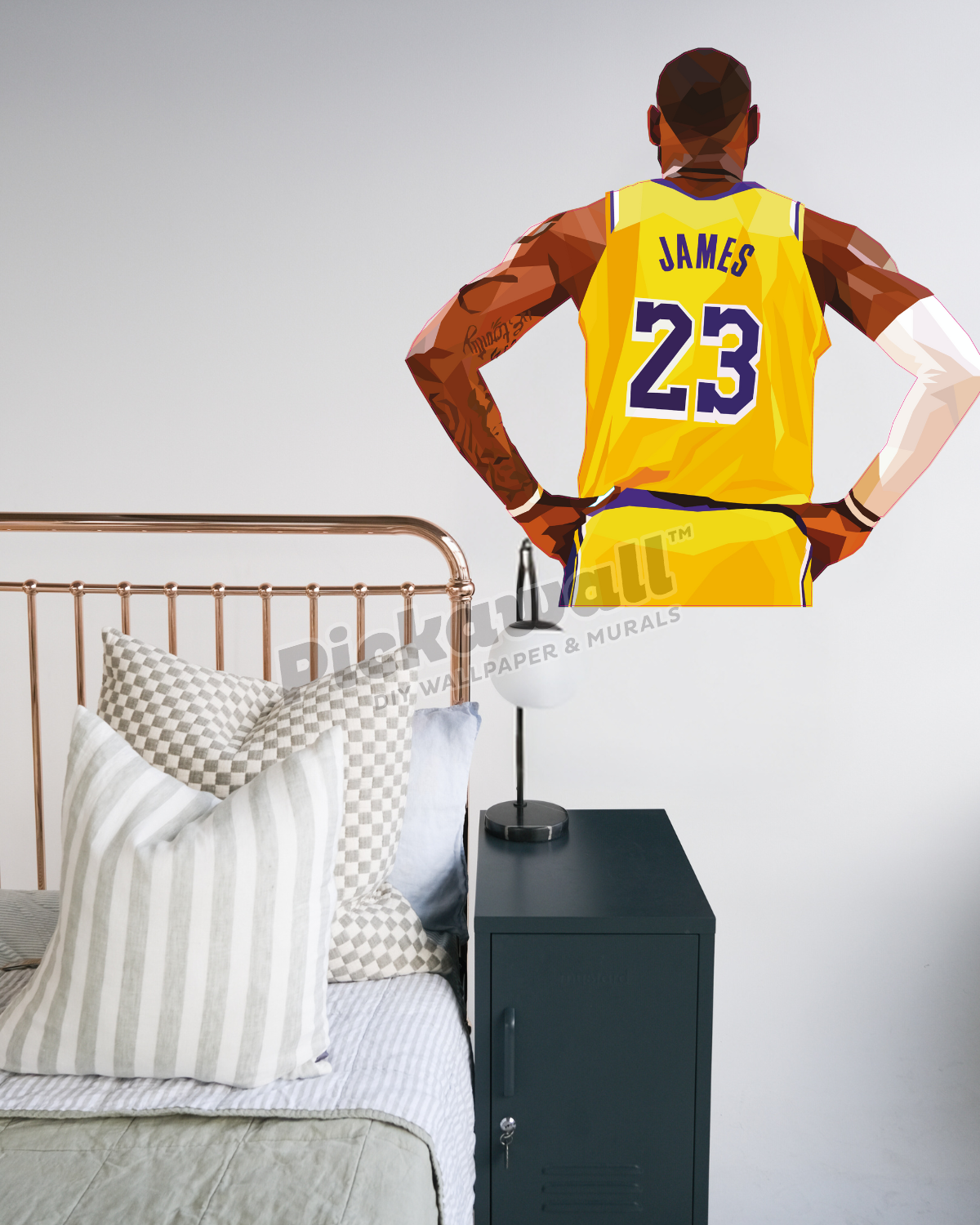Lebron James NBA Jersey Decal by DG Designs