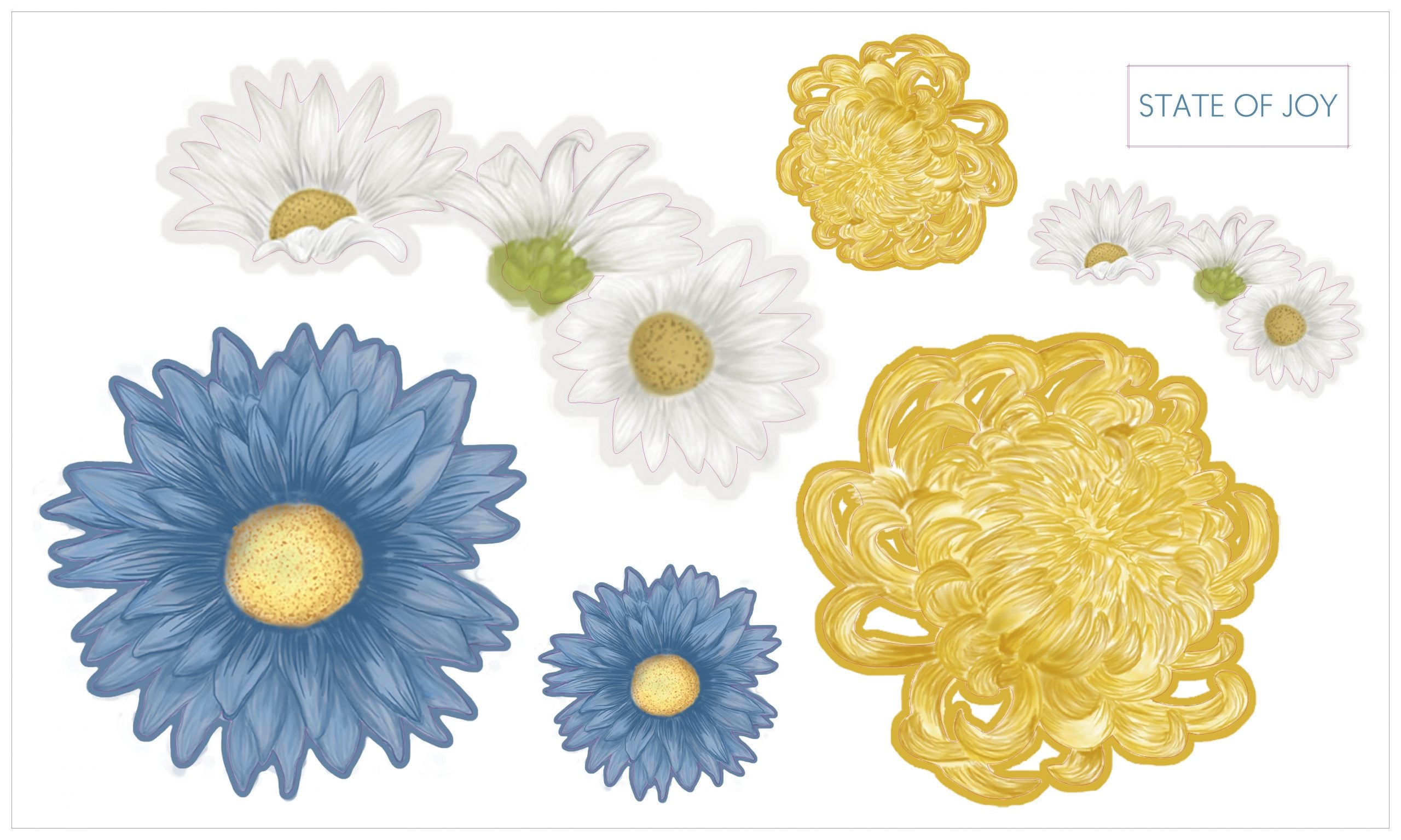 Gift of Life Decal set by STATE OF JOY