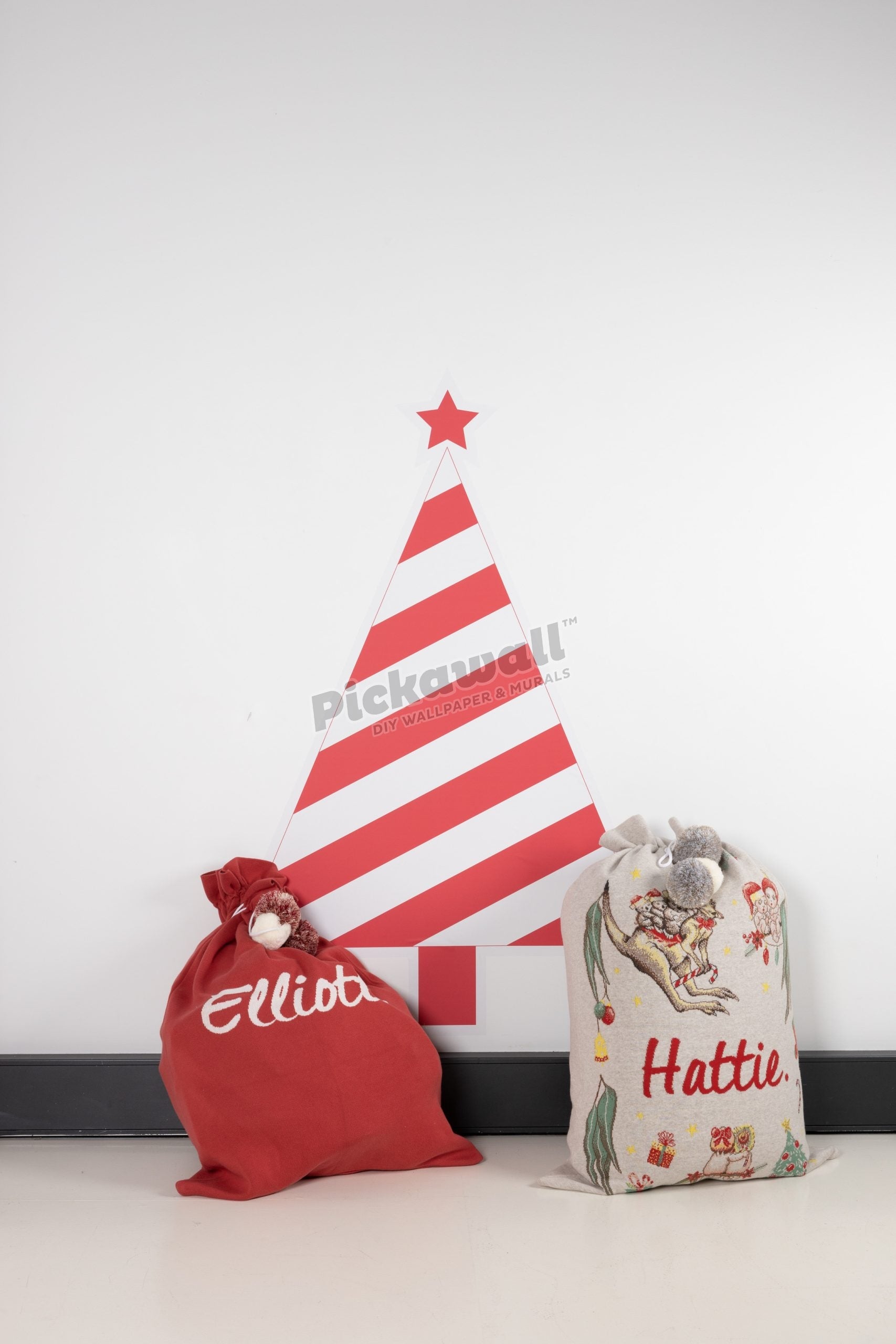 Candy Stripe Tree Decals