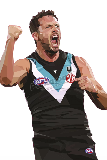 Travis Boak by DG Designs X  AFL - Travis Boak Decal image