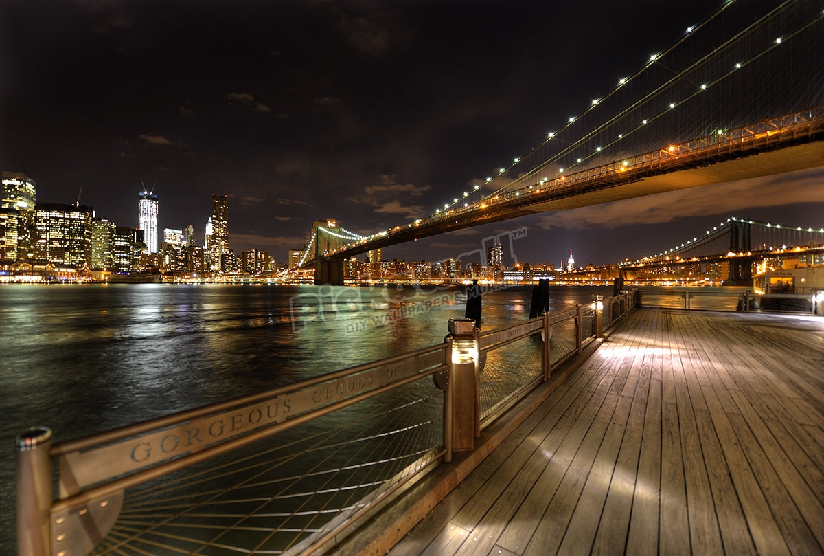 The Night lights of Manhattan'