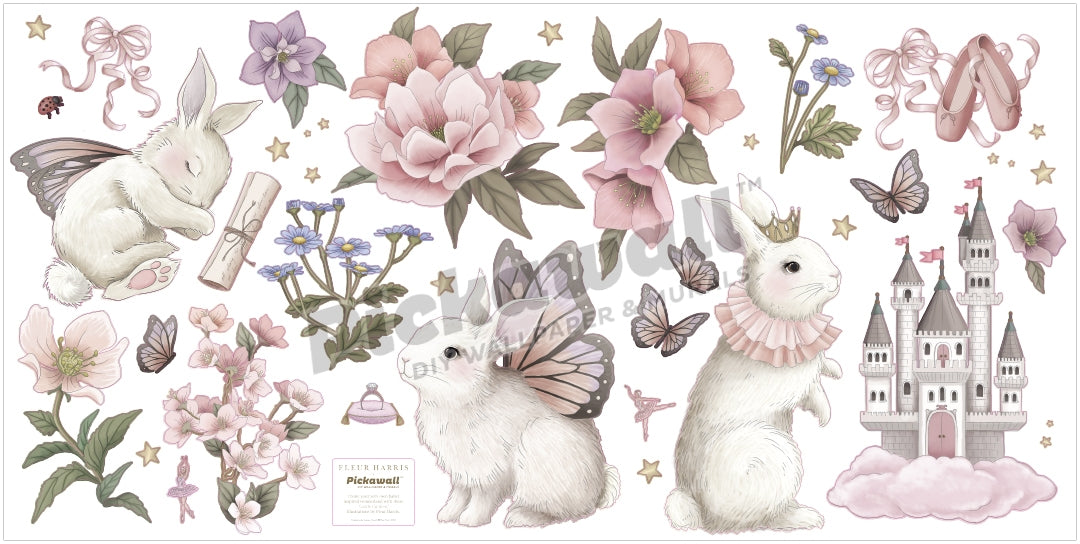 'Castle Gardens' Decals by Fleur Harris - Castle Gardens Small Decal set by Fleur Harris image