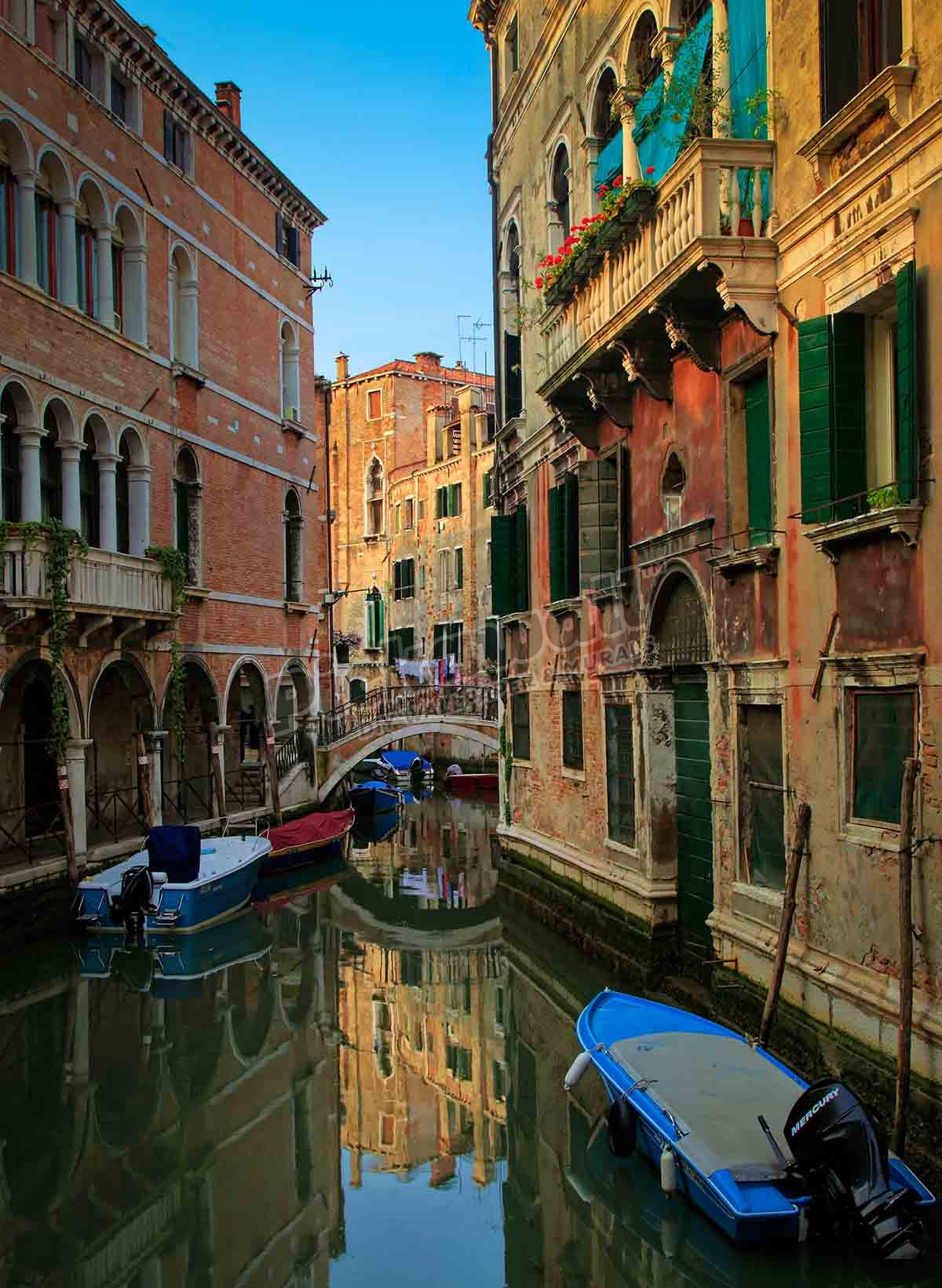 Venice bridge canal