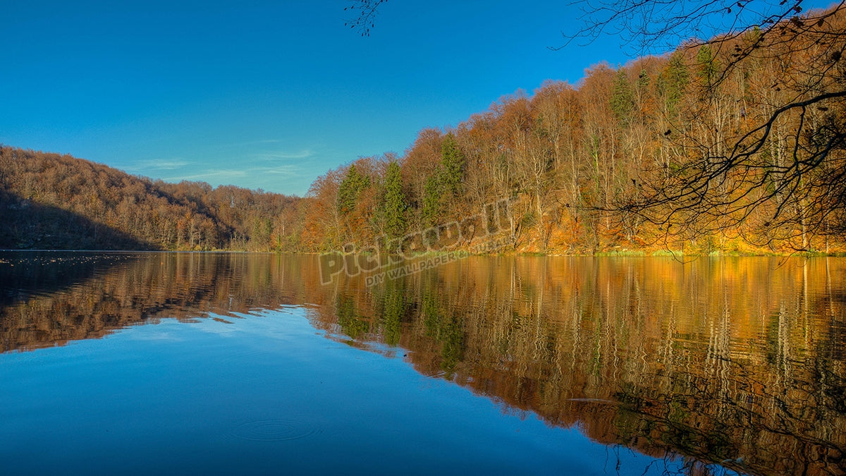 Pond at Plitvice Lakes