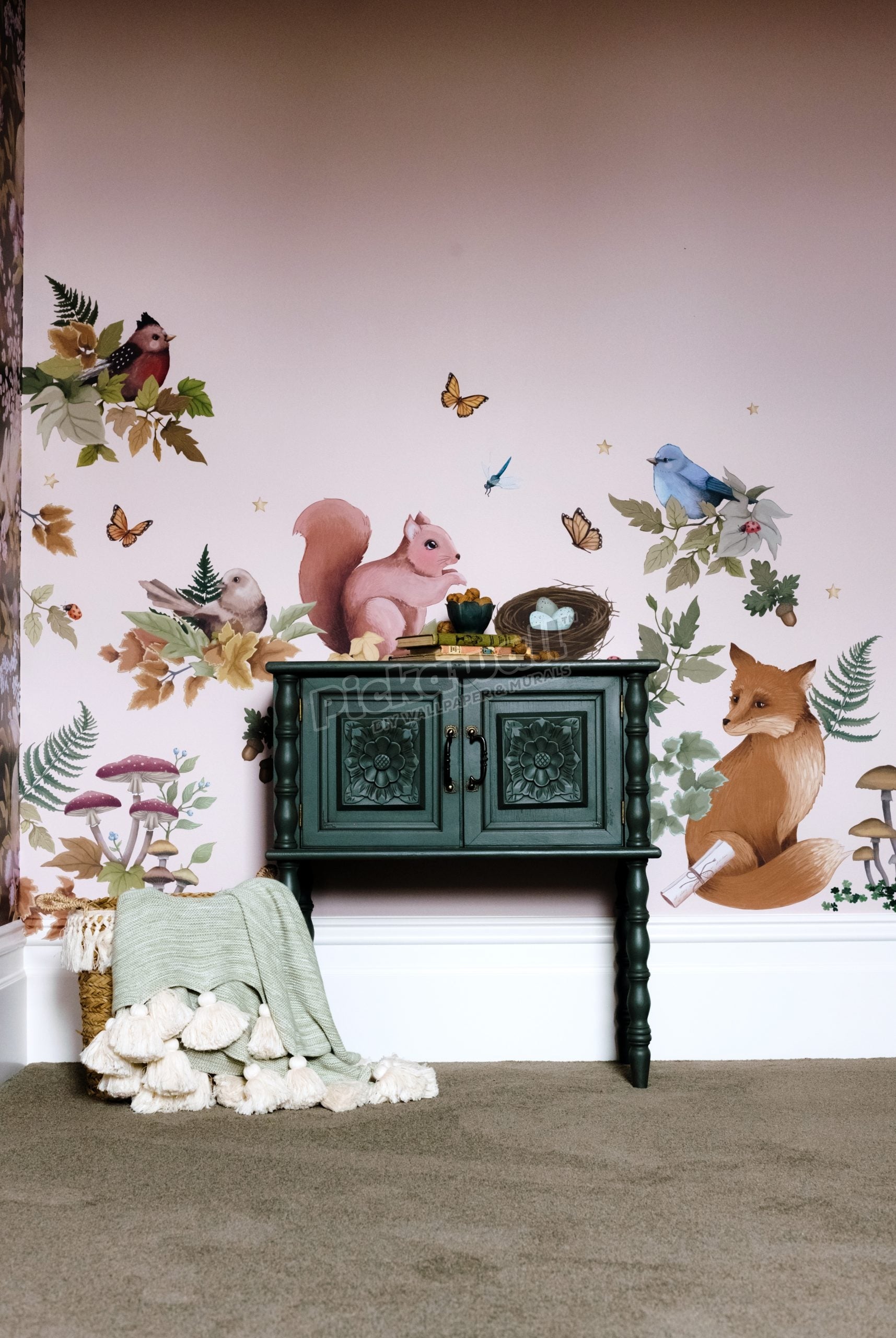 'In the Woods'  Decals by Fleur Harris