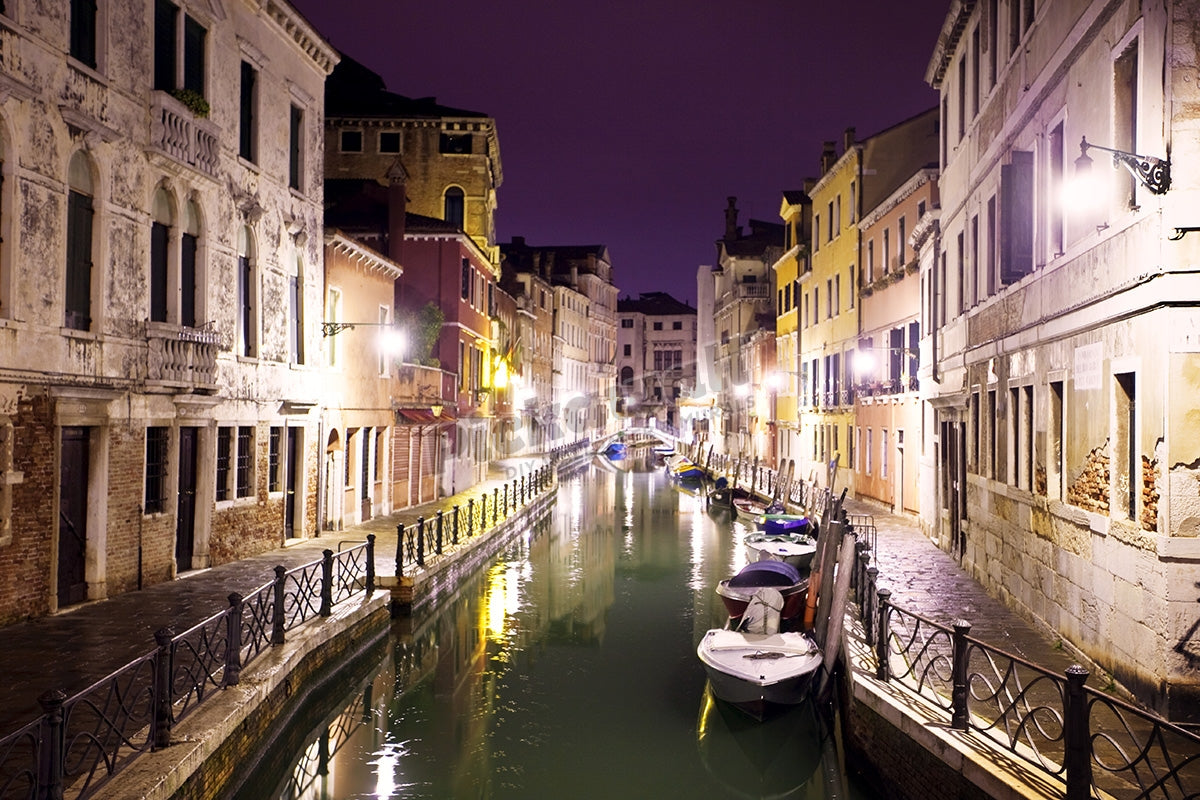 Canal through Venice
