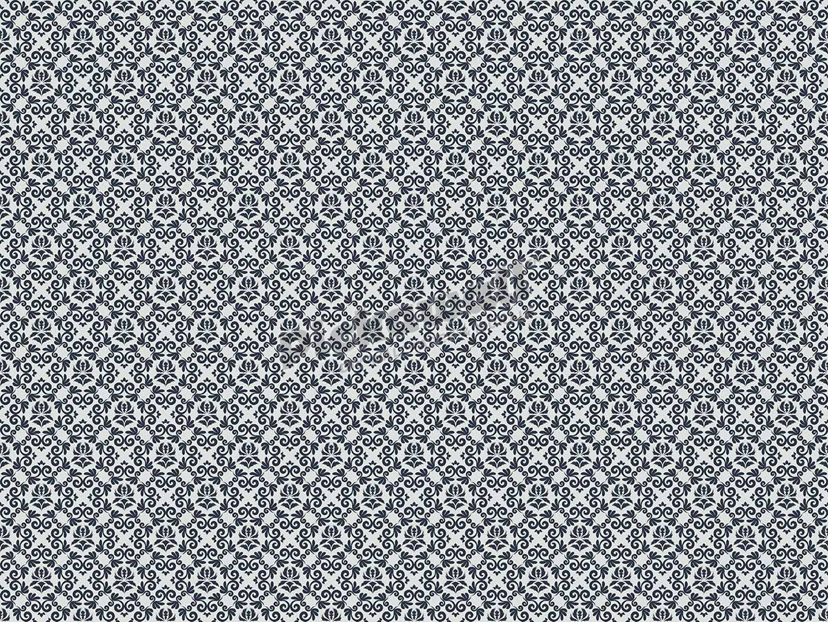Damask Pattern - Charcoal