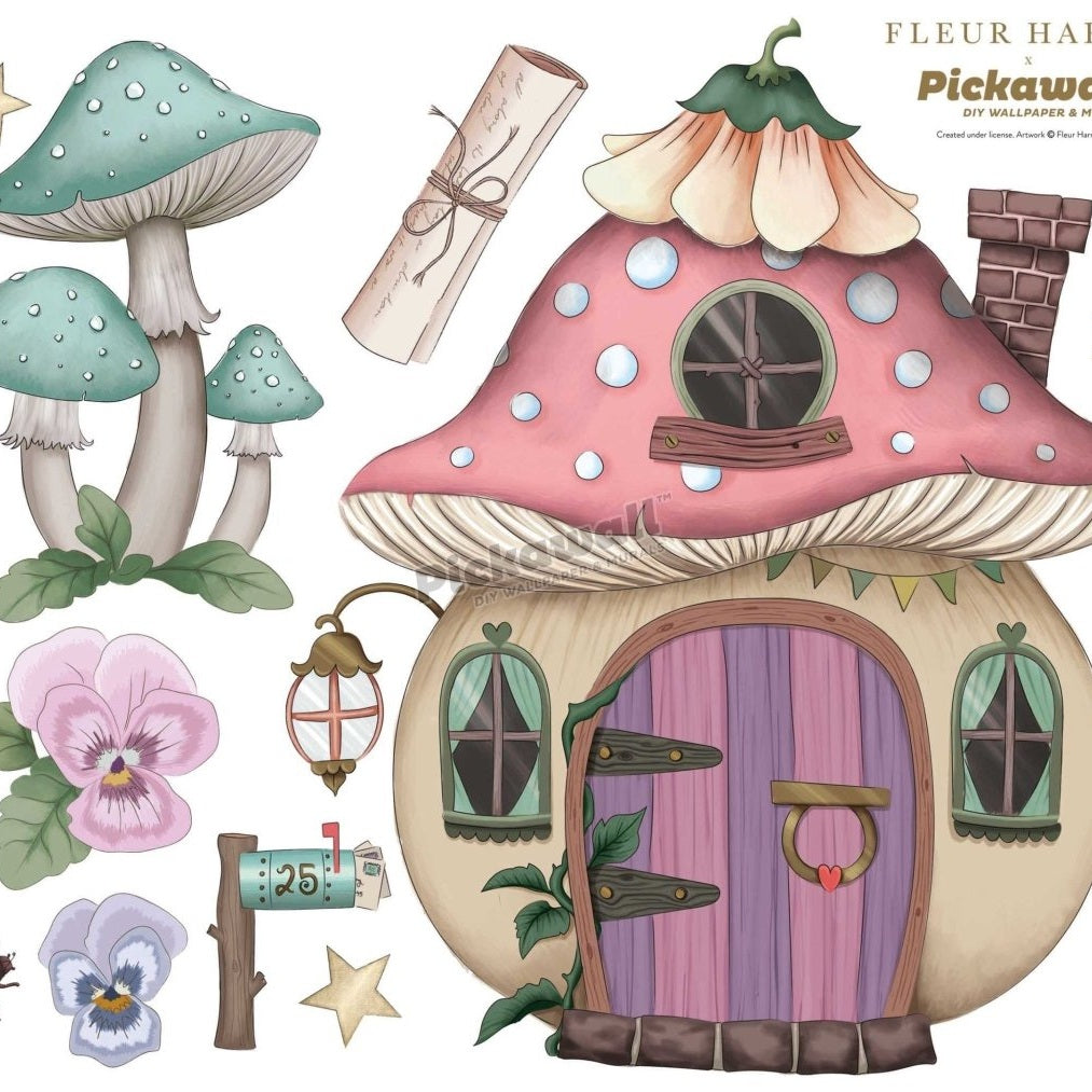 'Fairyhouse' icon Decals by Fleur Harris - Pickawall