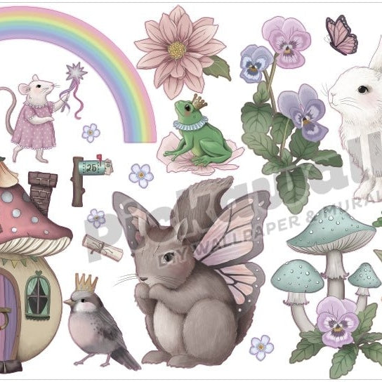 'Fairyland' Decals by Fleur Harris - Pickawall