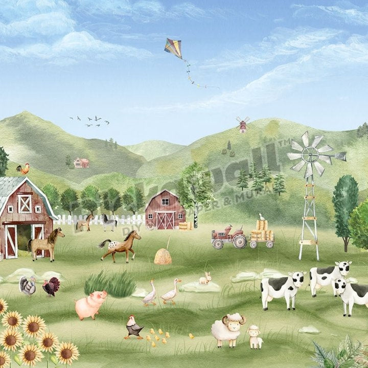 Farm Joy by Oliver Robins - Pickawall