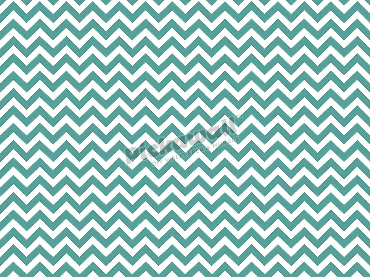 Chevron - Teal