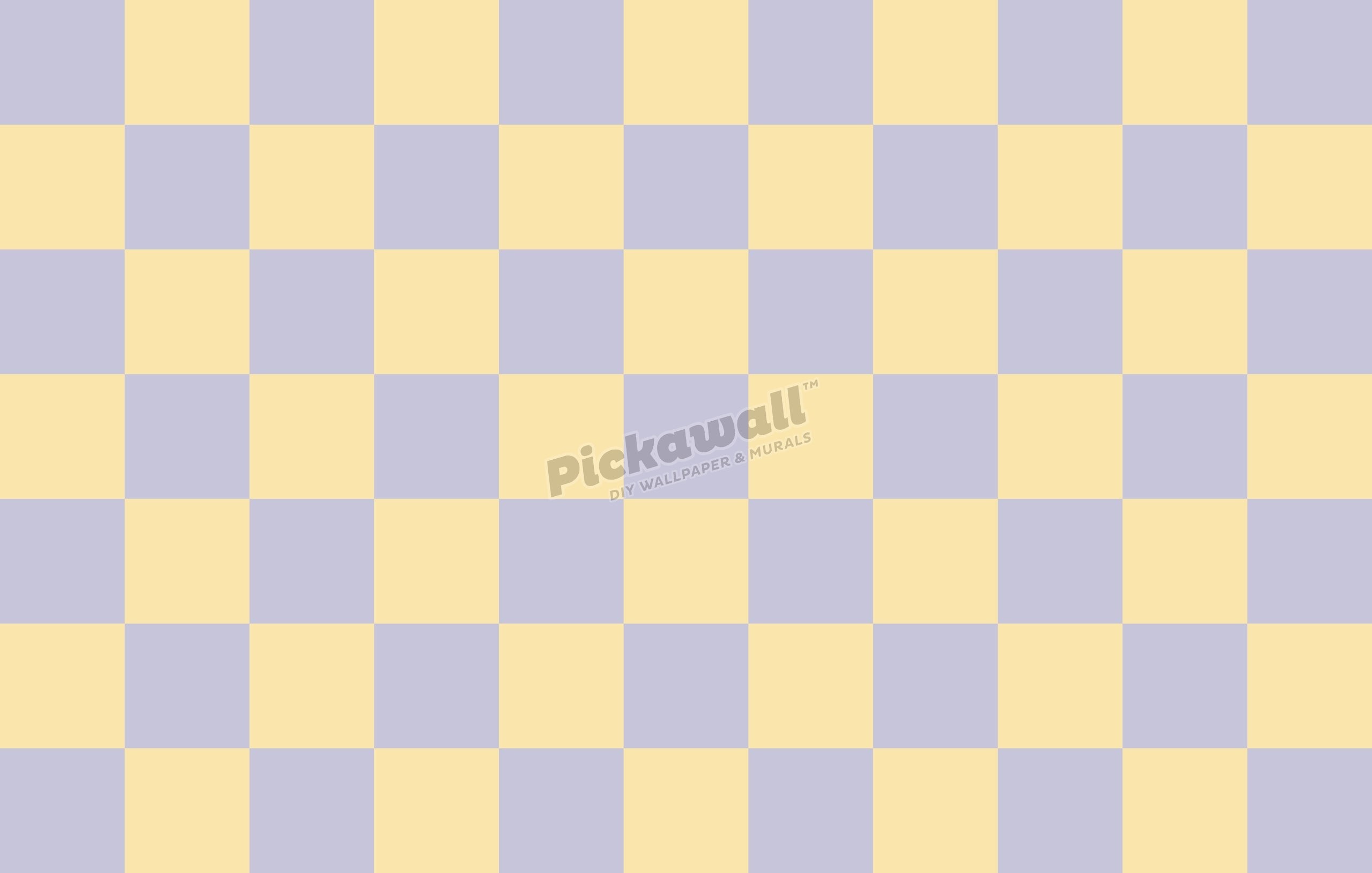 Checks - Yellow and Lilac