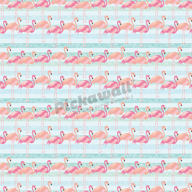 Flamingo Pattern - Pickawall