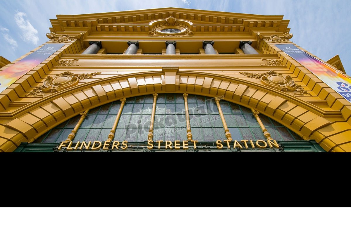 Flinders Street Railway Station in Melbourne Victoria Australia - Pickawall