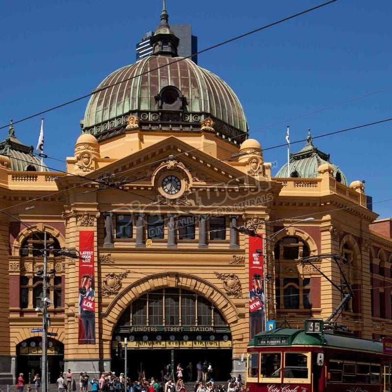 Flinders Street Station, Melbourne, Australia - Pickawall