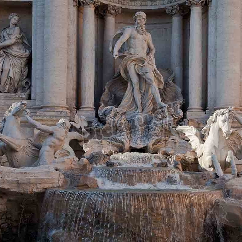 Fontana di Trevi, Detail. Rome, Italy - Pickawall